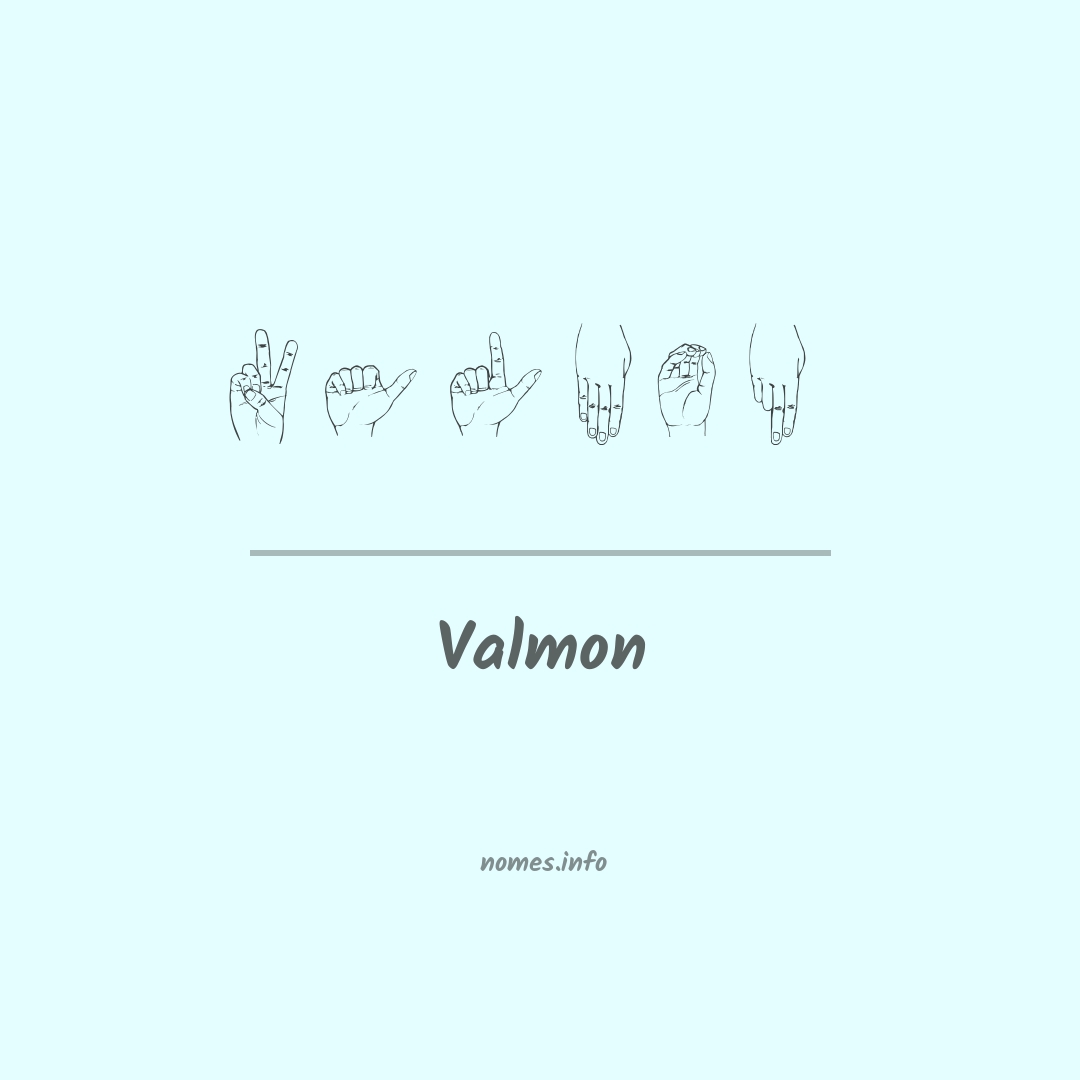 Valmon em Libras