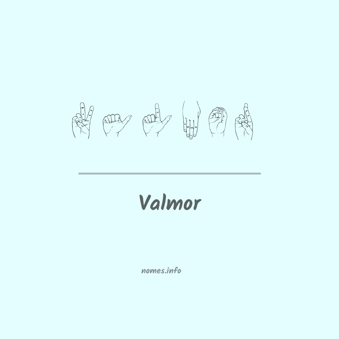 Valmor em Libras