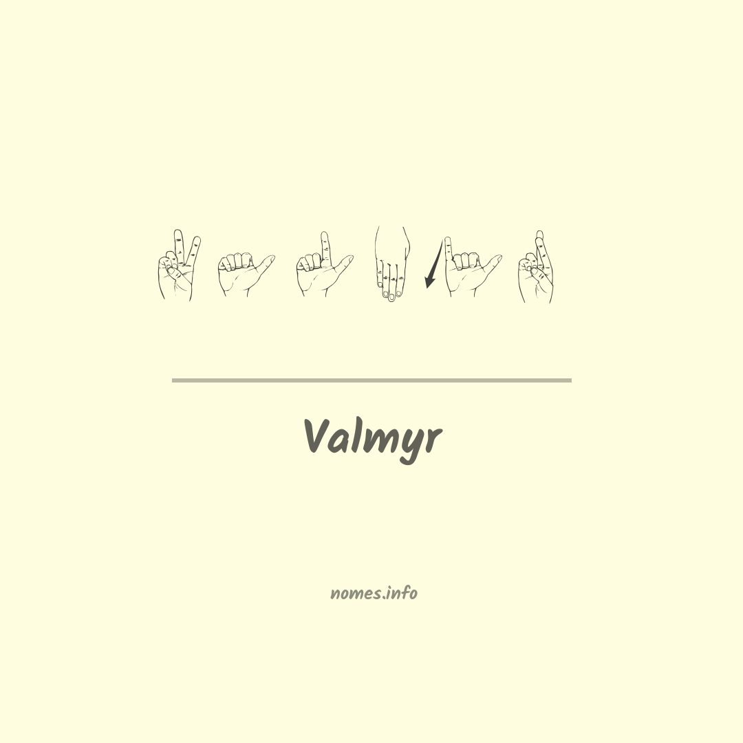 Valmyr em Libras