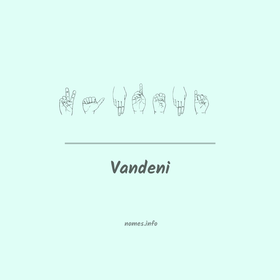 Vandeni em Libras