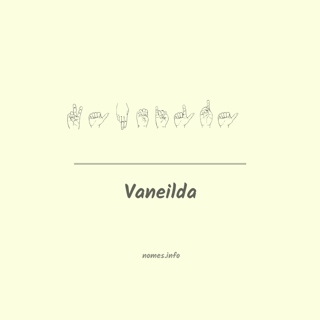 Vaneilda em Libras