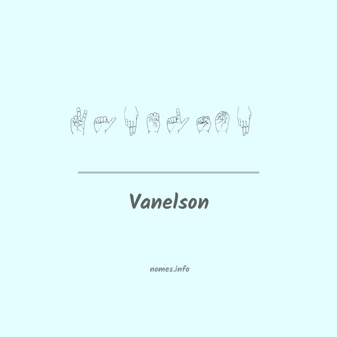 Vanelson em Libras