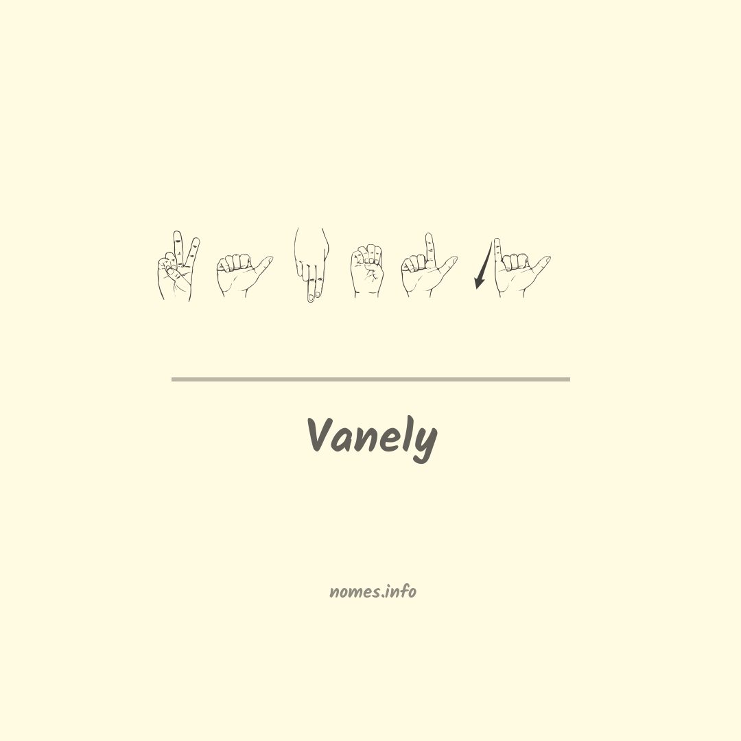 Vanely em Libras