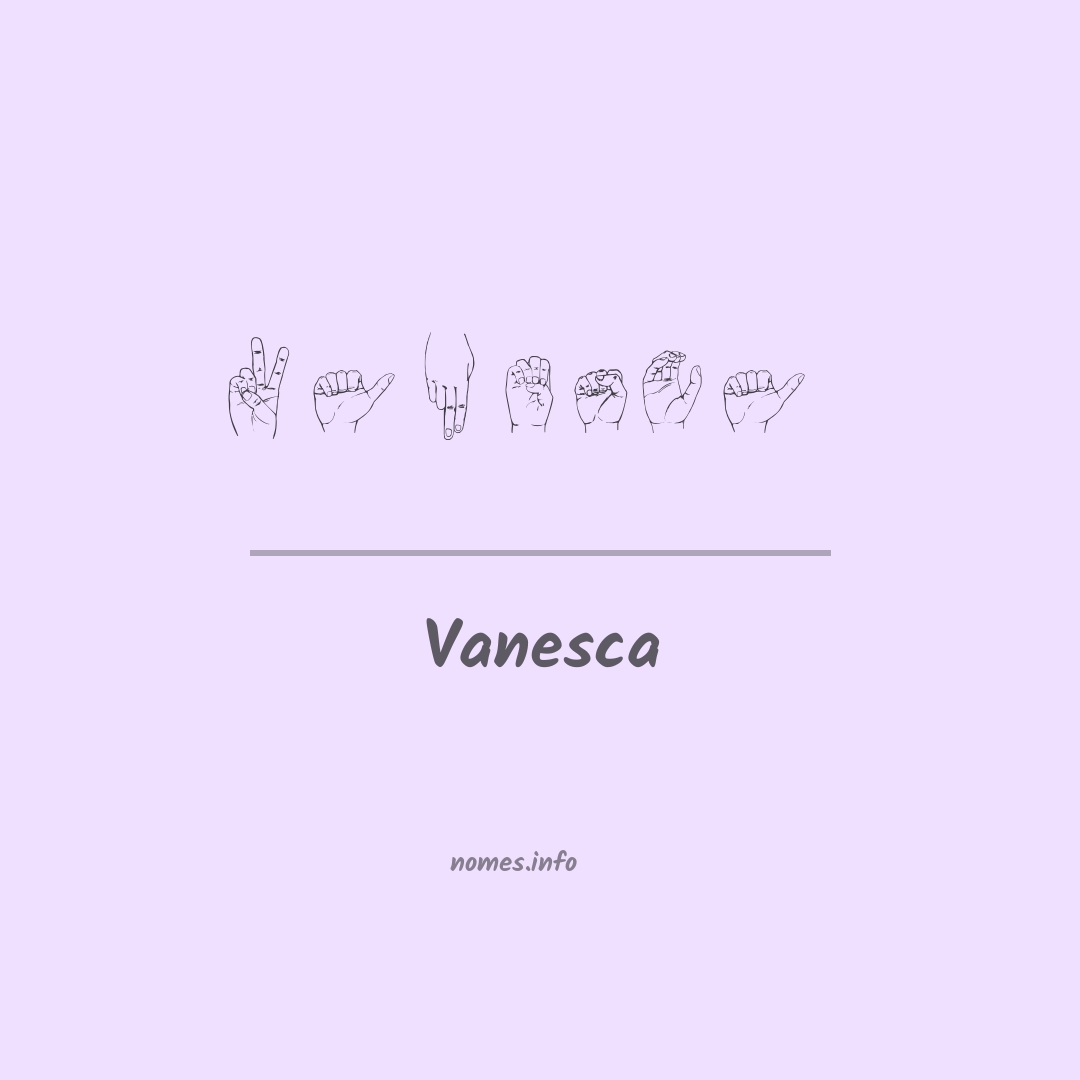 Vanesca em Libras