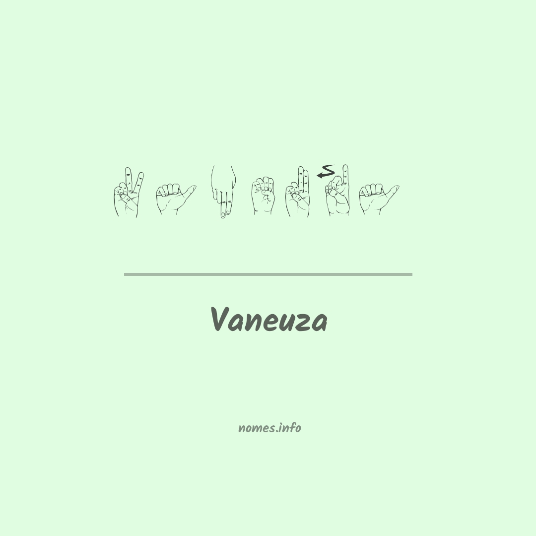 Vaneuza em Libras