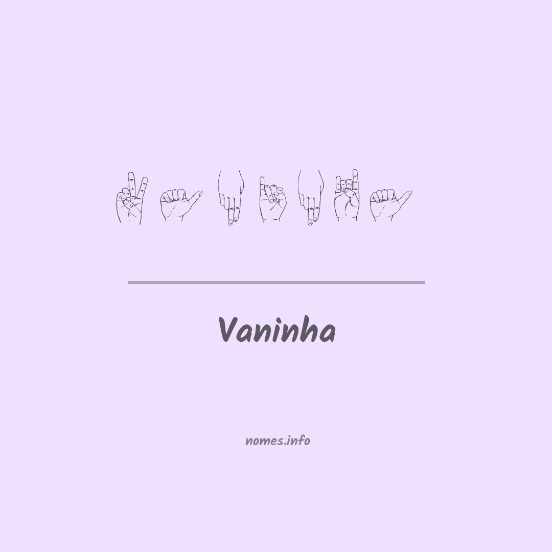 Vaninha em Libras