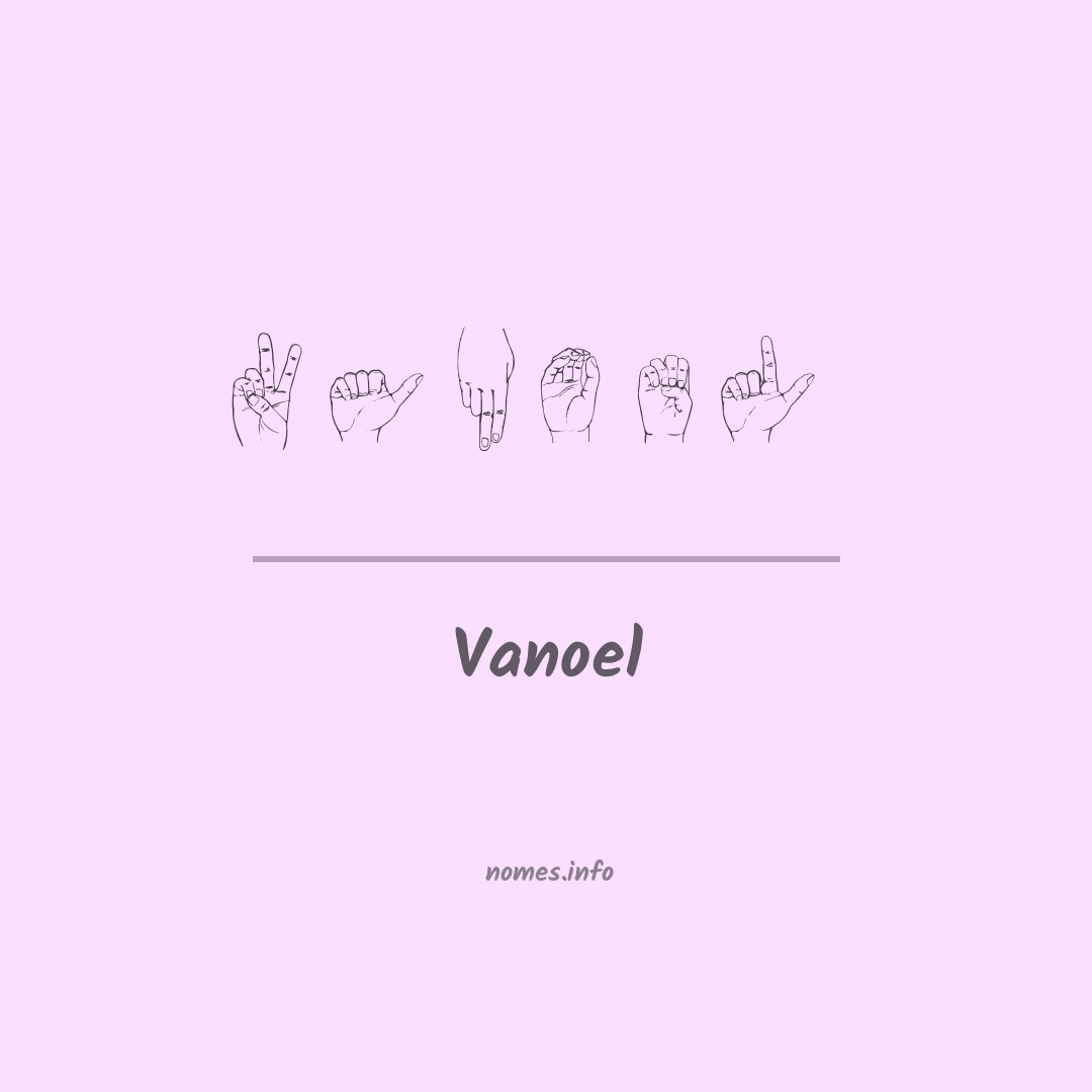 Vanoel em Libras