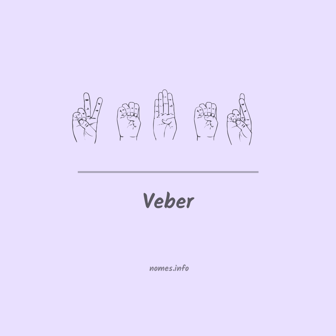 Veber em Libras