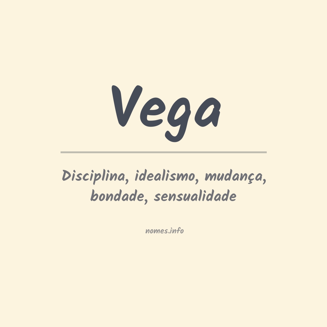 Significado do nome Vega