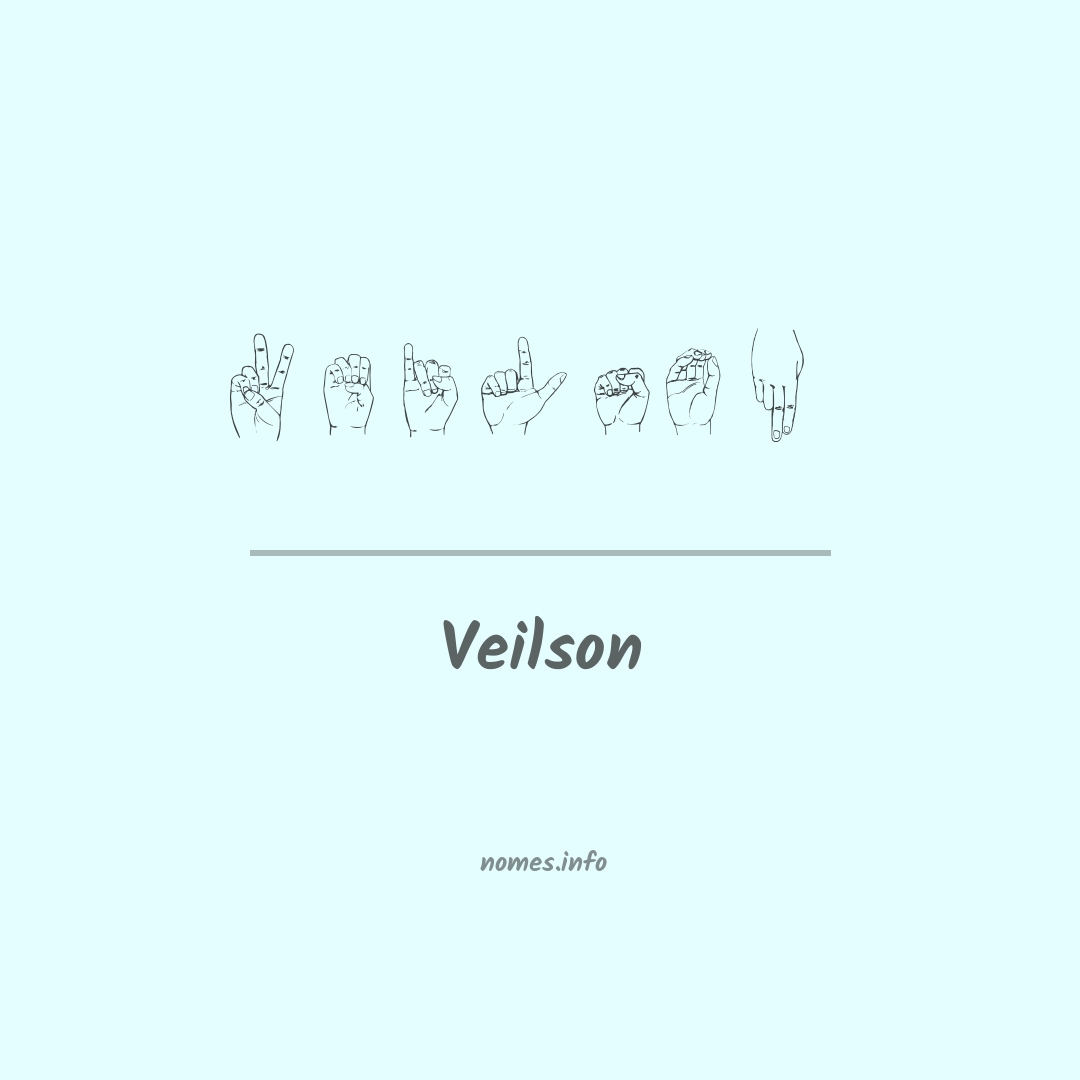 Veilson em Libras