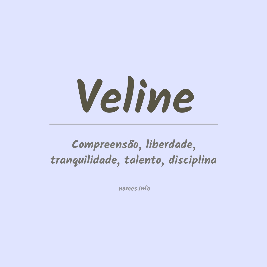 Significado do nome Veline