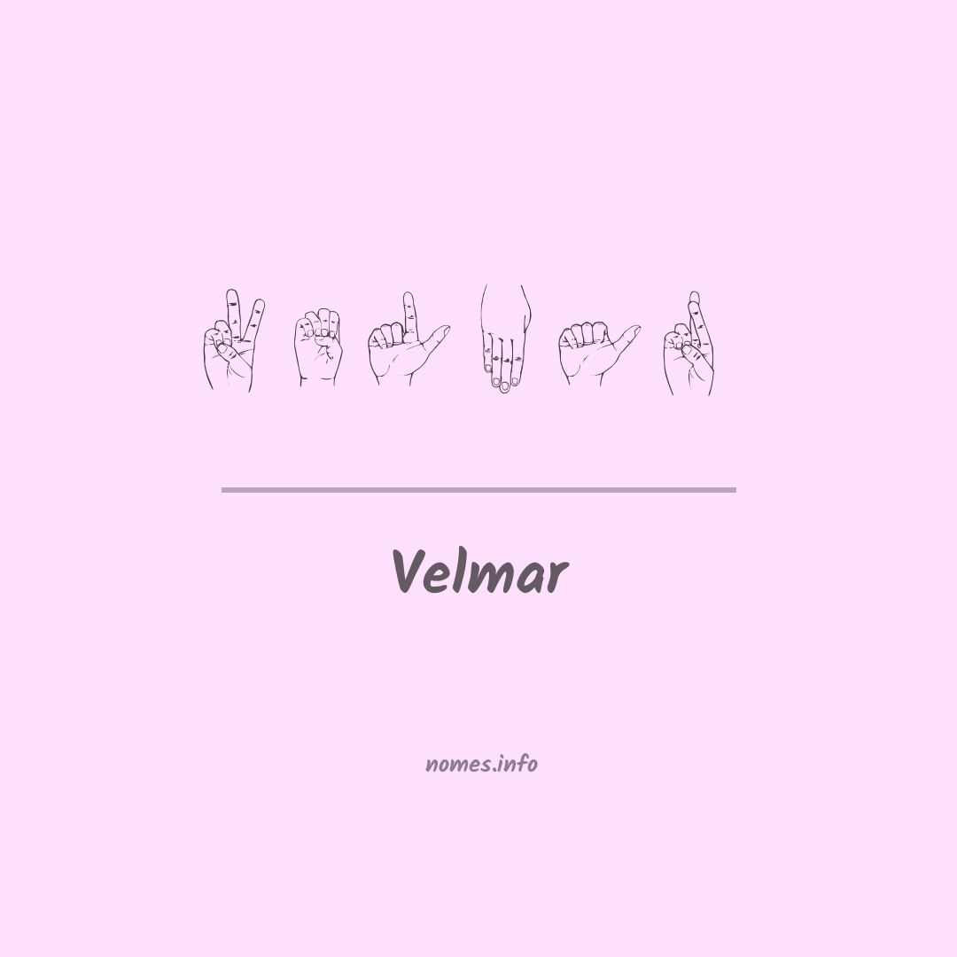 Velmar em Libras