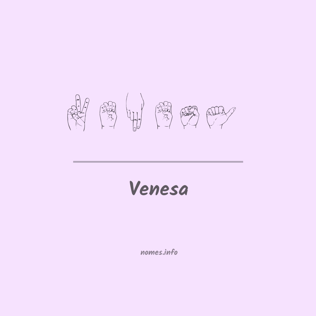 Venesa em Libras