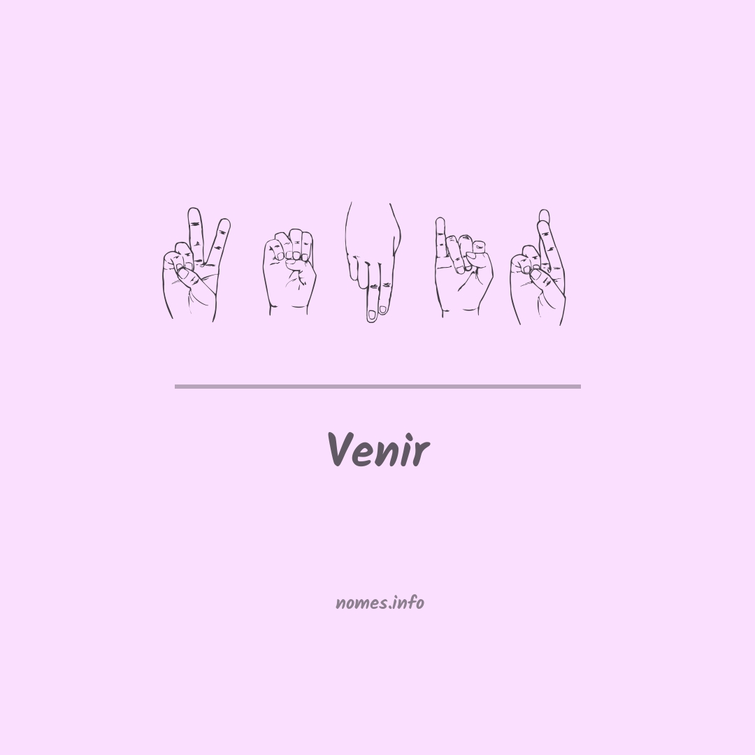 Venir em Libras Venir em Libras