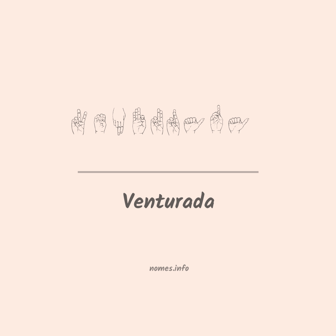 Venturada em Libras