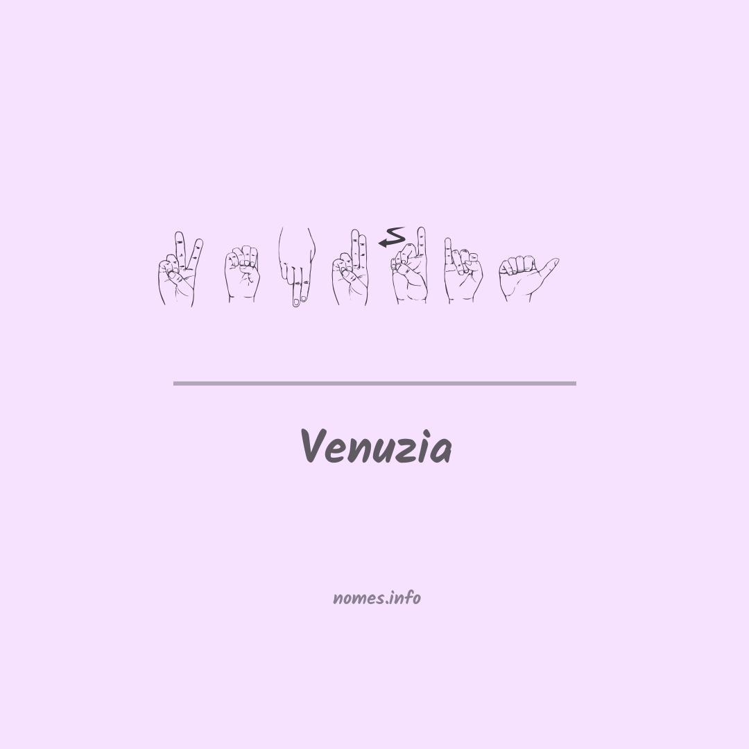 Venuzia em Libras
