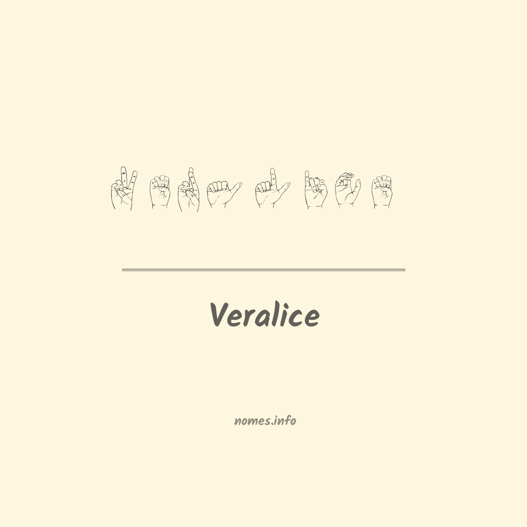 Veralice em Libras