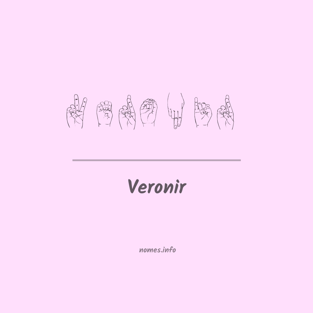 Veronir em Libras