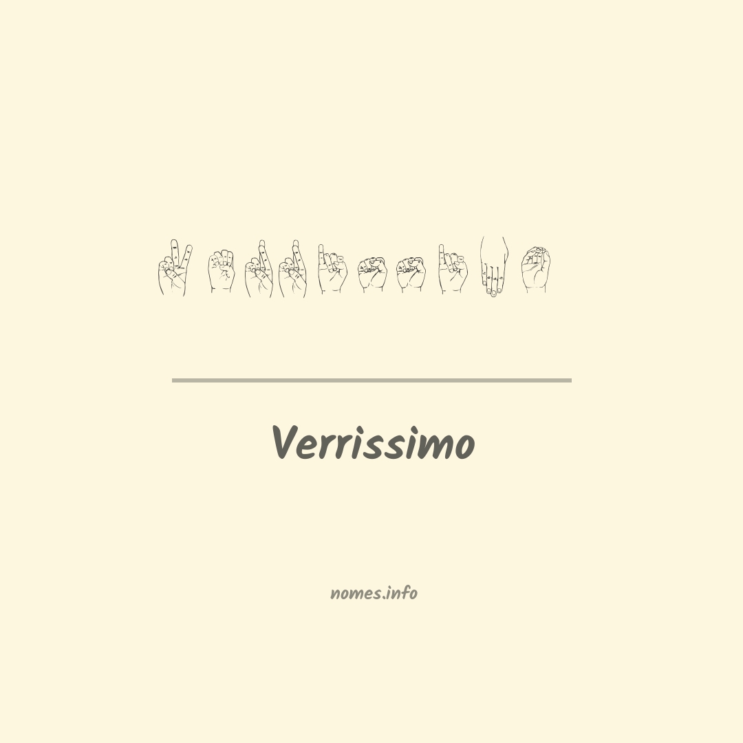 Verrissimo em Libras