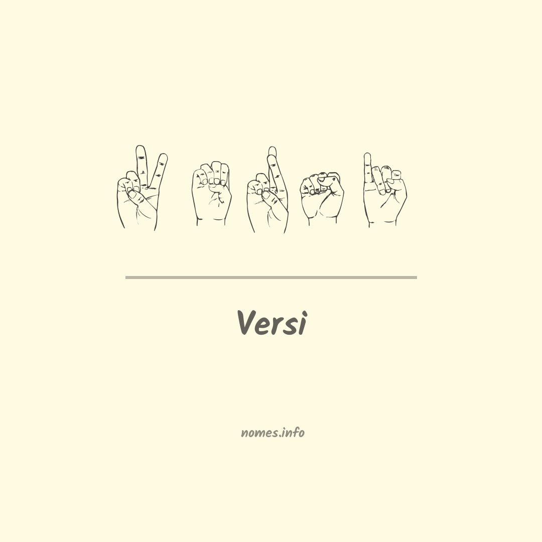Versi em Libras