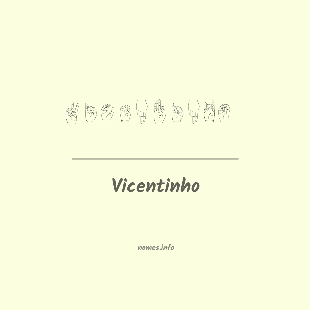 Vicentinho em Libras