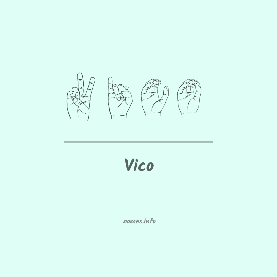 Vico em Libras