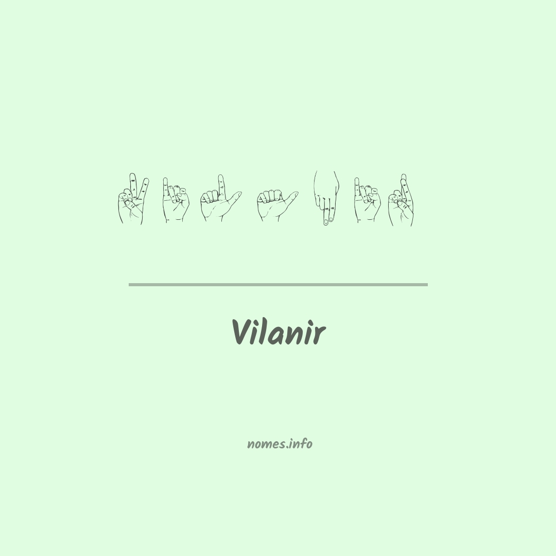 Vilanir em Libras