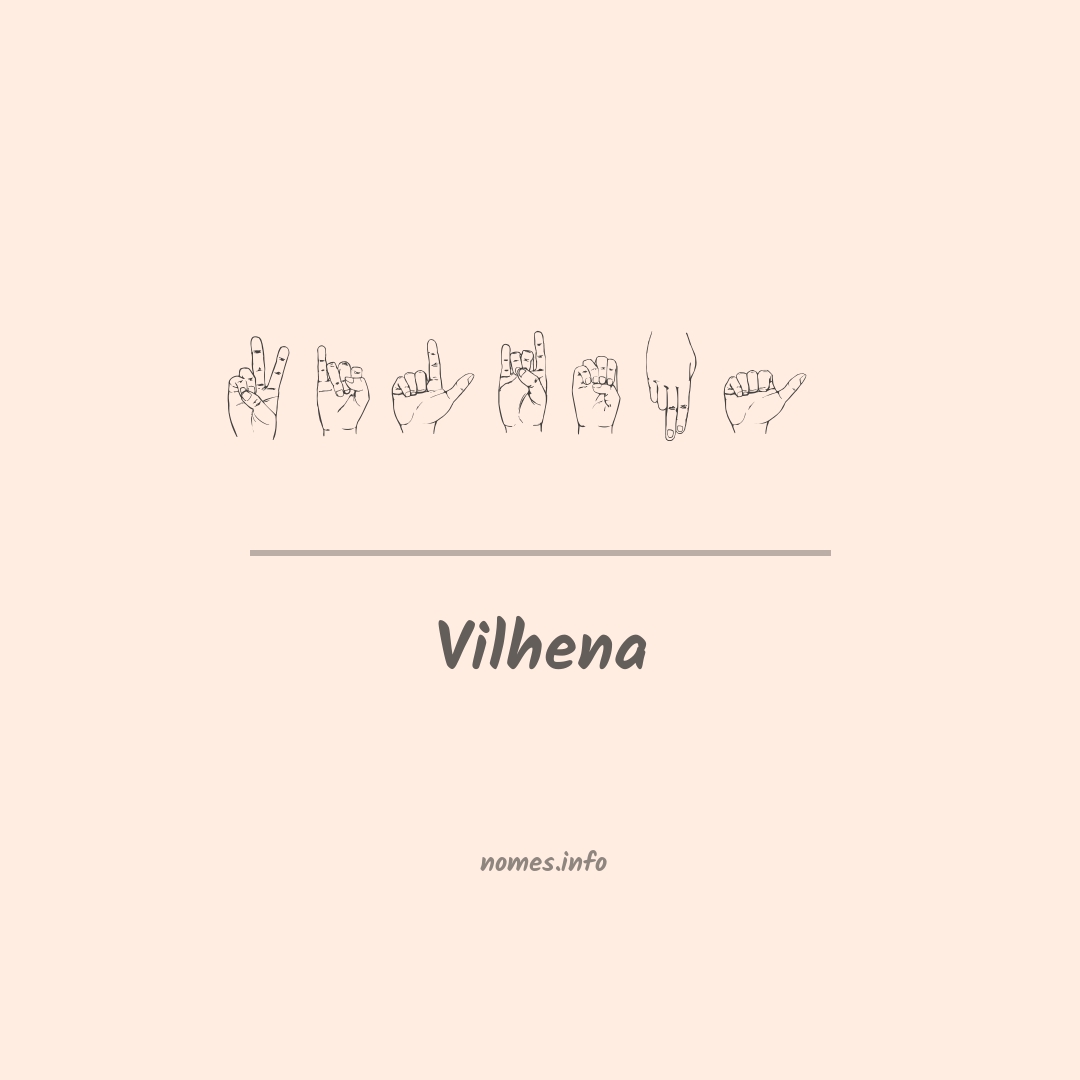 Vilhena em Libras