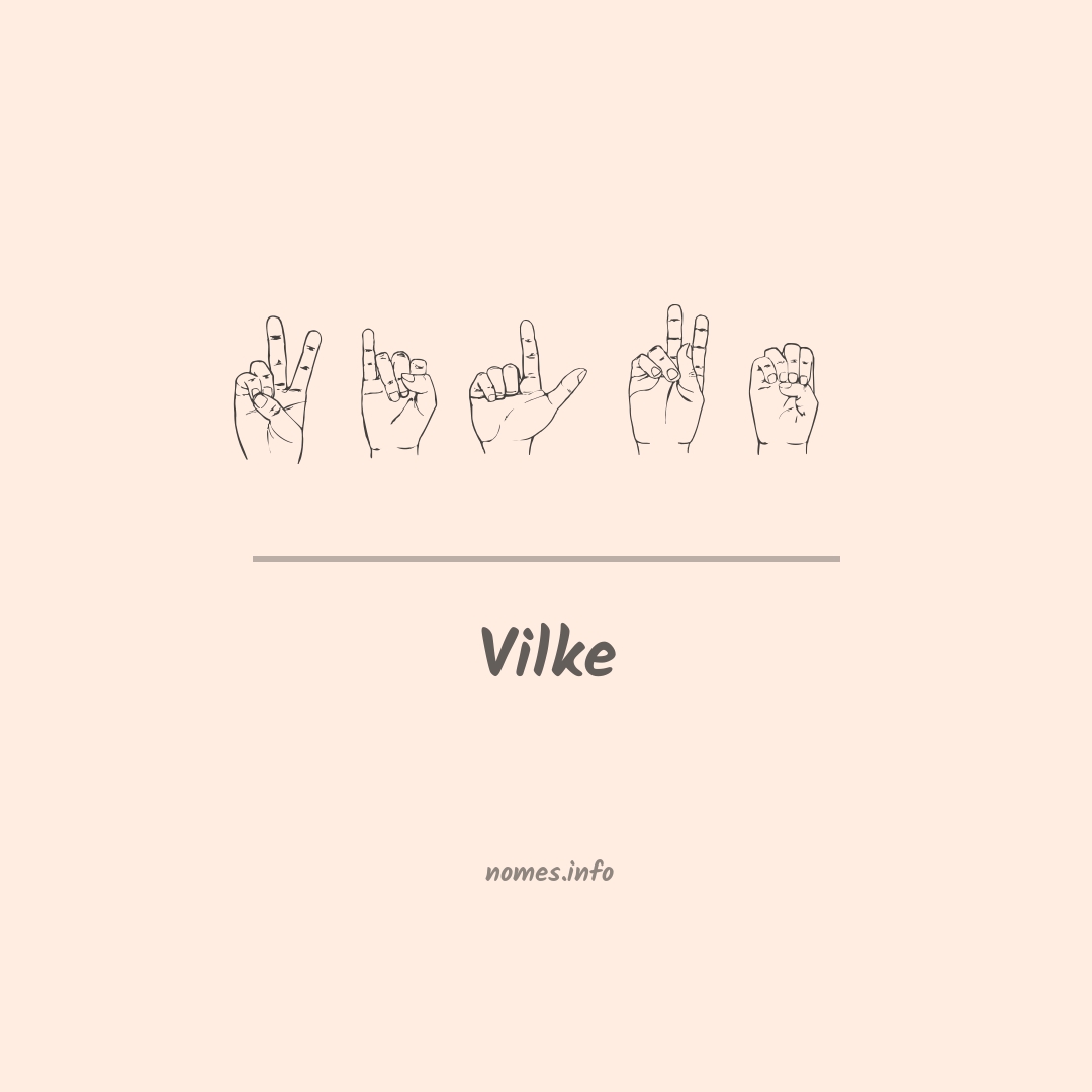 Vilke em Libras