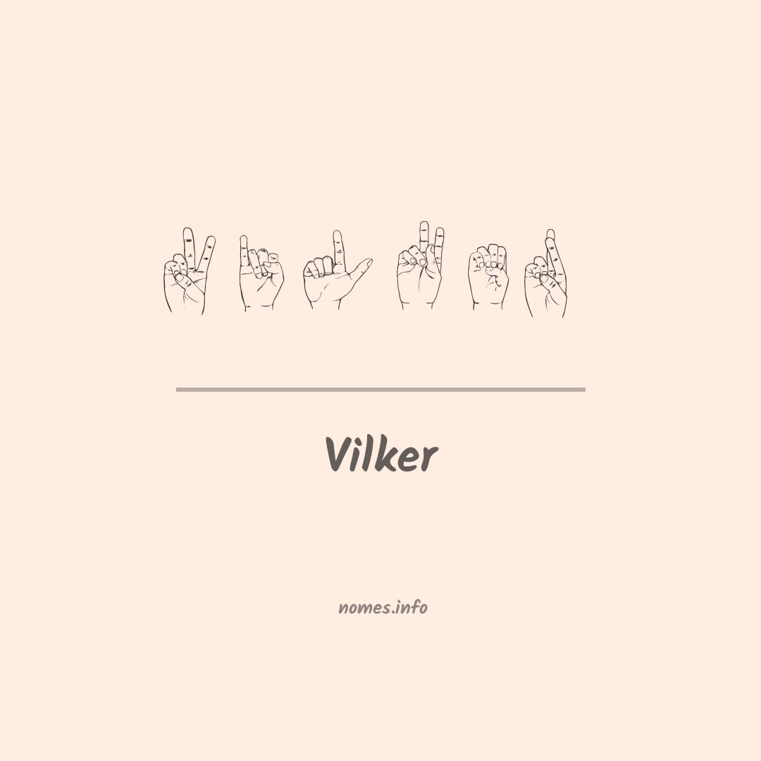 Vilker em Libras