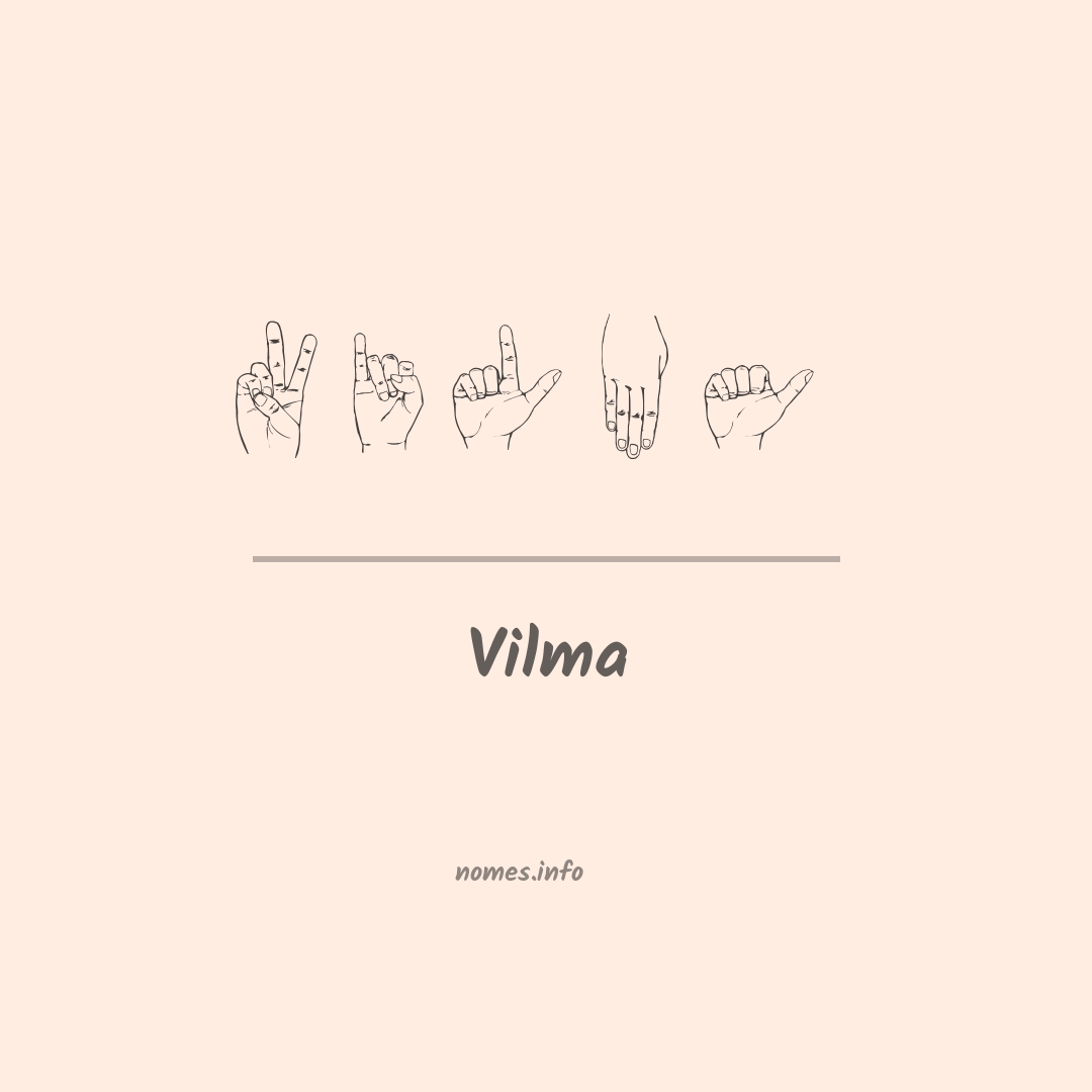 Vilma em Libras