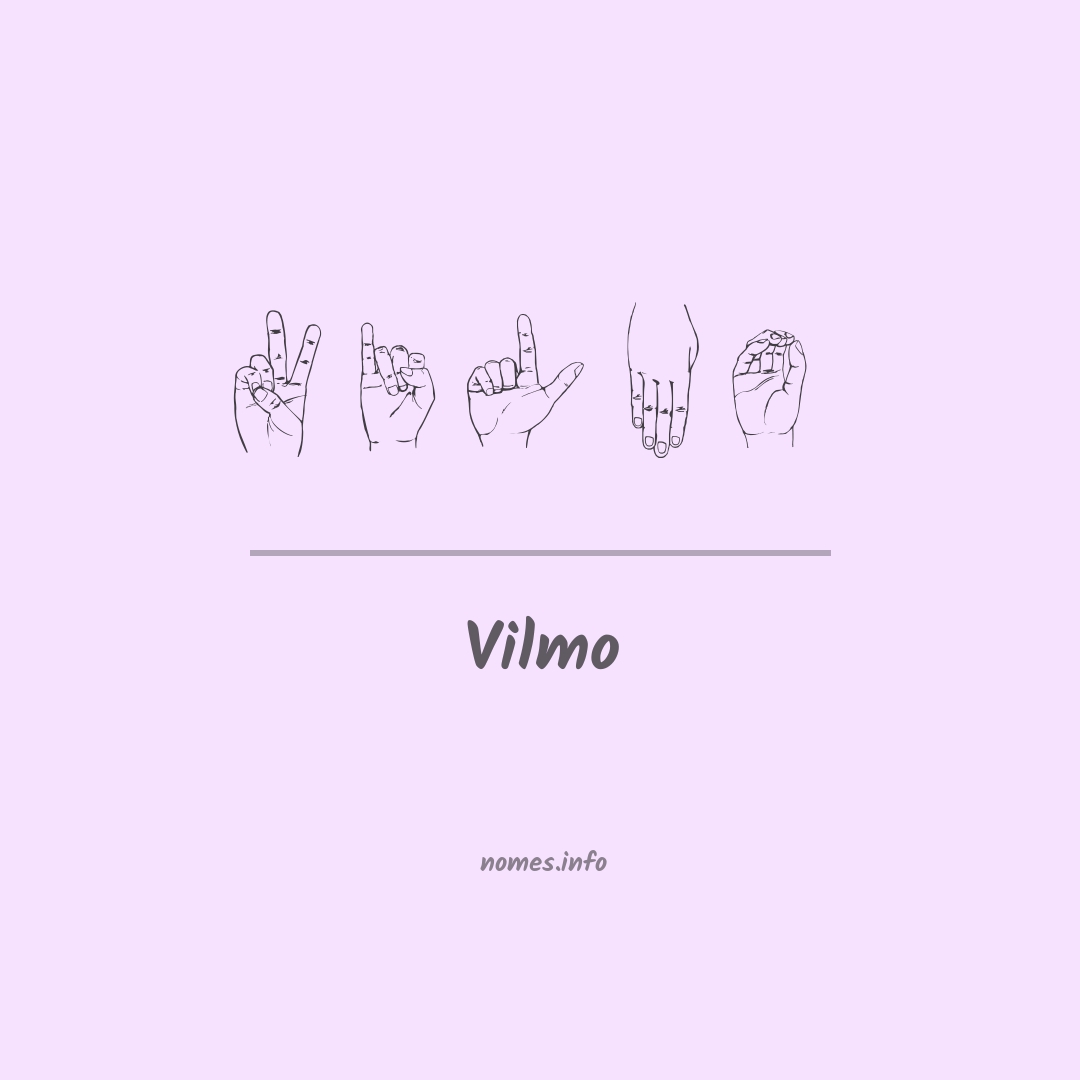 Vilmo em Libras