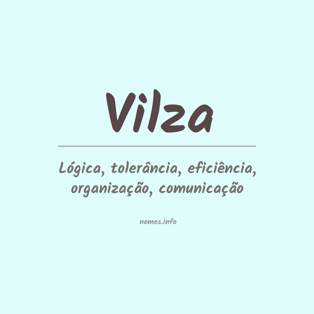 Significado do nome Vilza