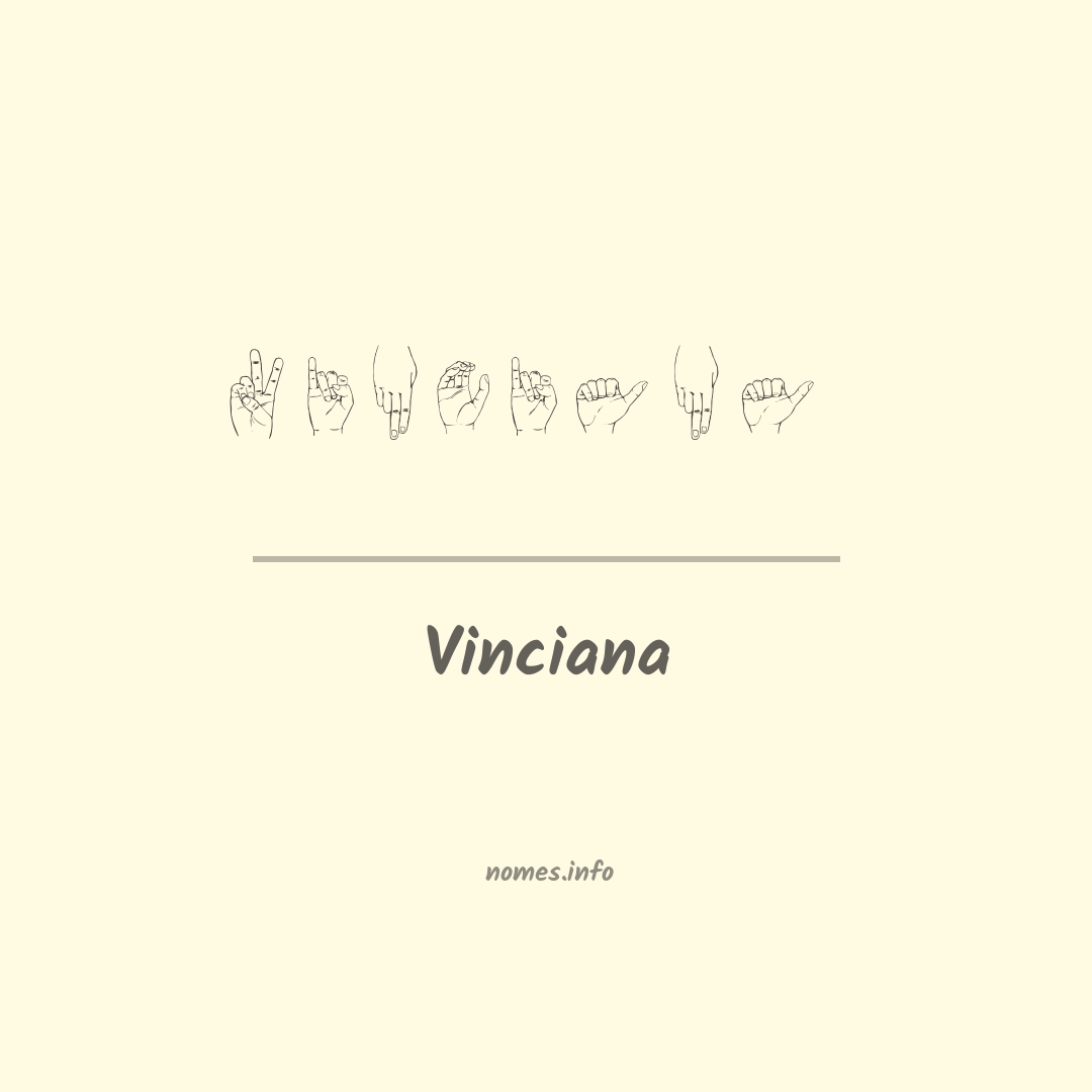 Vinciana em Libras