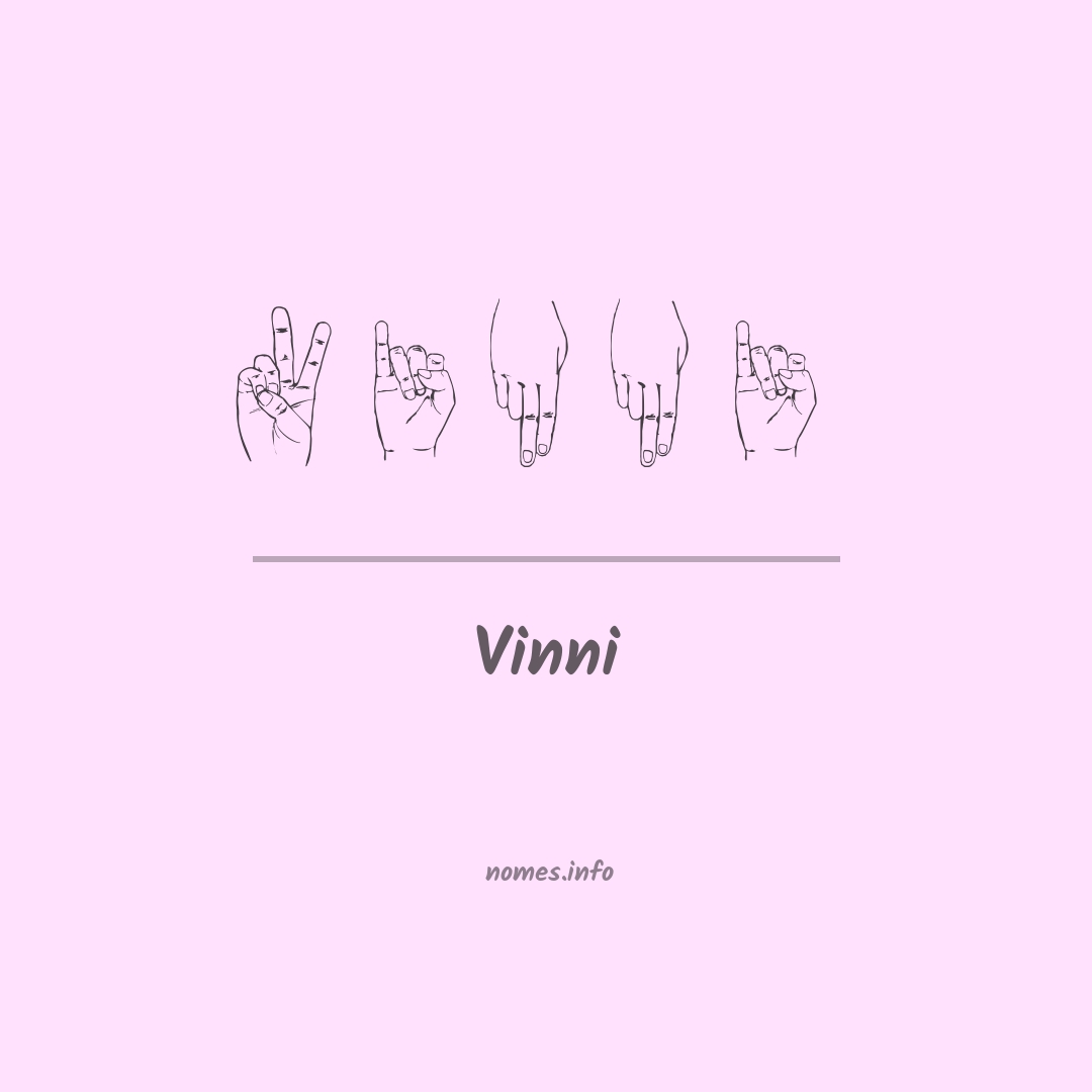 Vinni em Libras