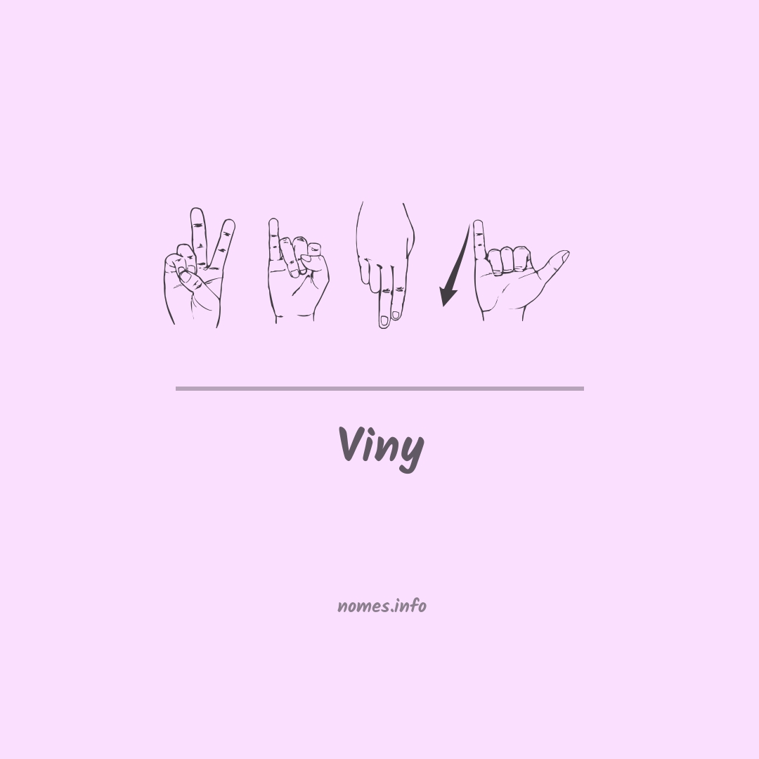 Viny em Libras