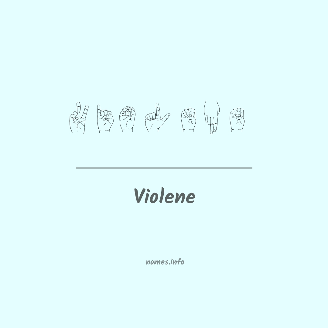 Violene em Libras