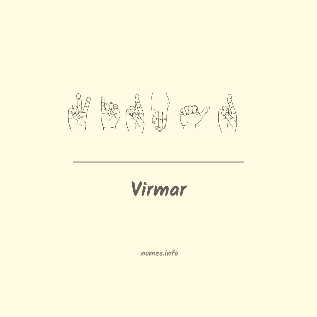 Virmar em Libras