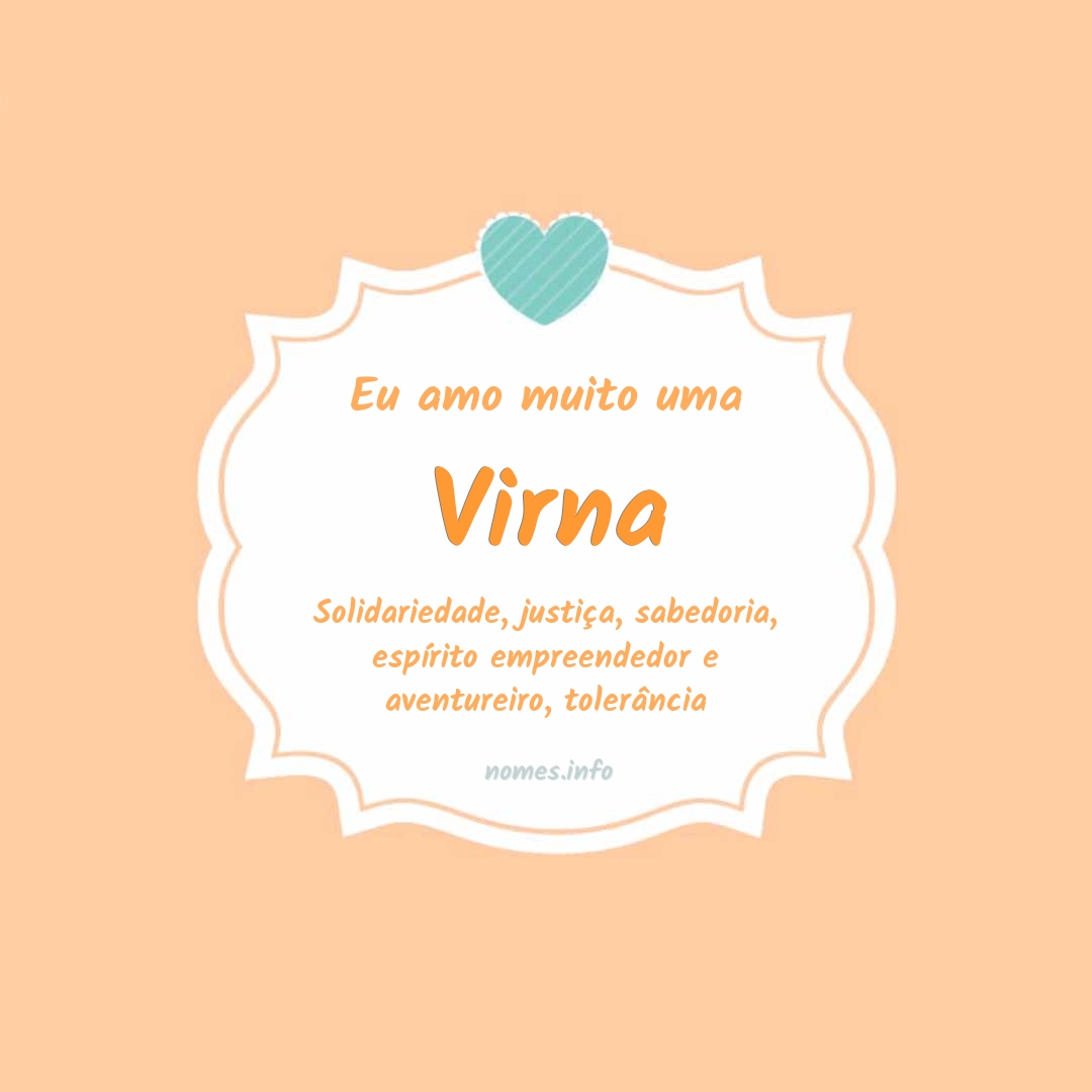 Eu amo muito Virna