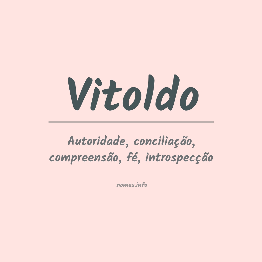 Significado do nome Vitoldo