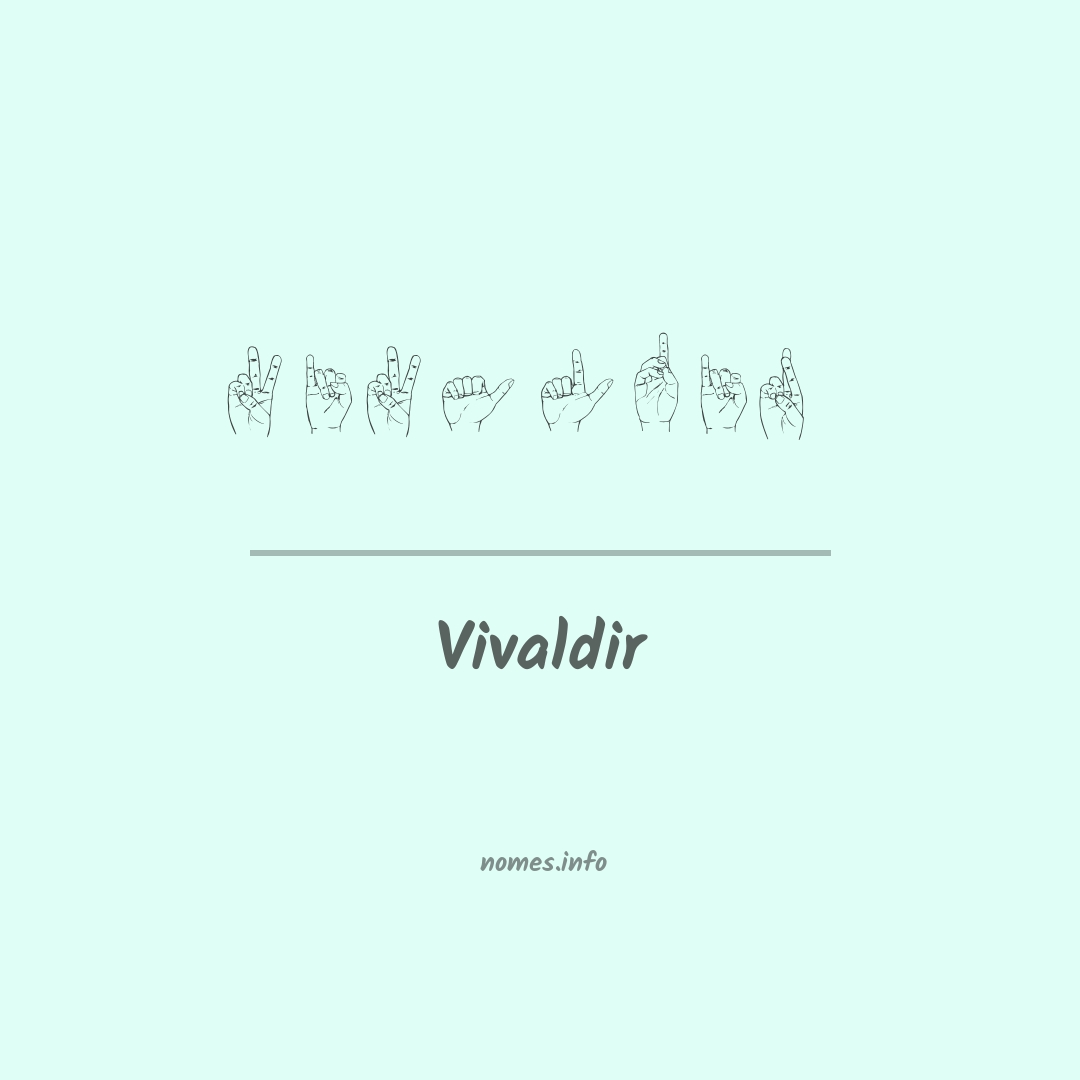 Vivaldir em Libras