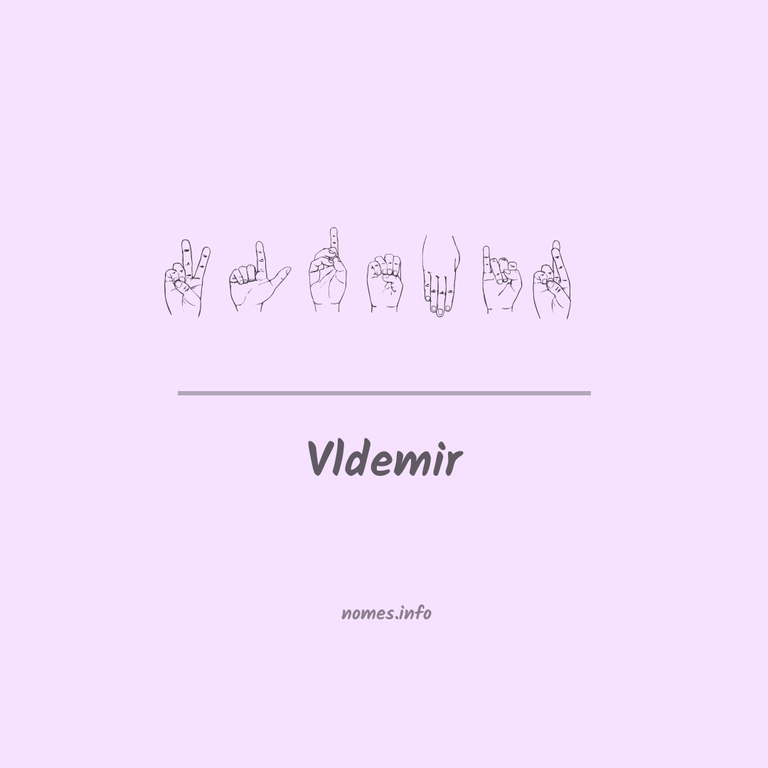 Vldemir em Libras