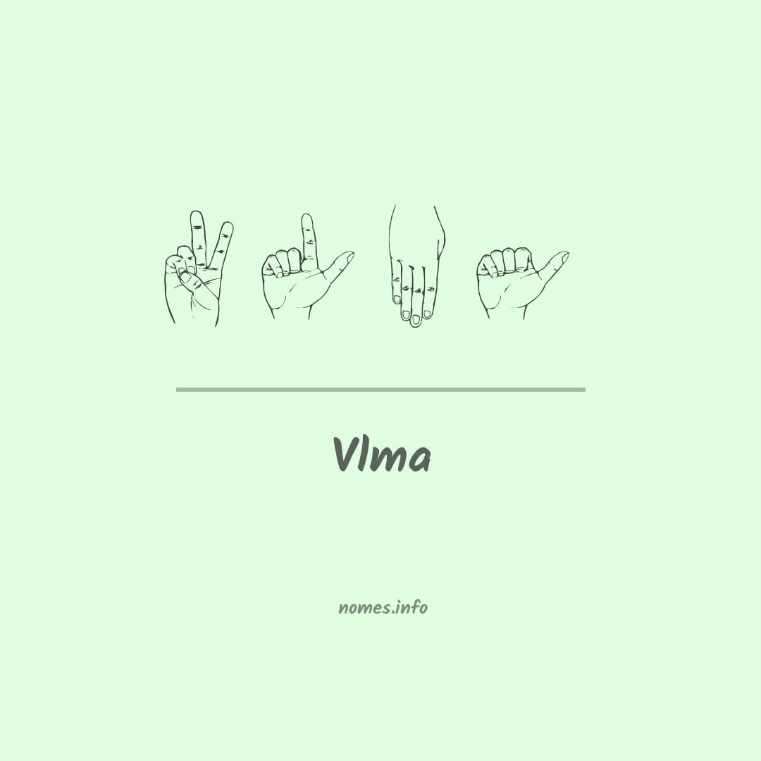 Vlma em Libras
