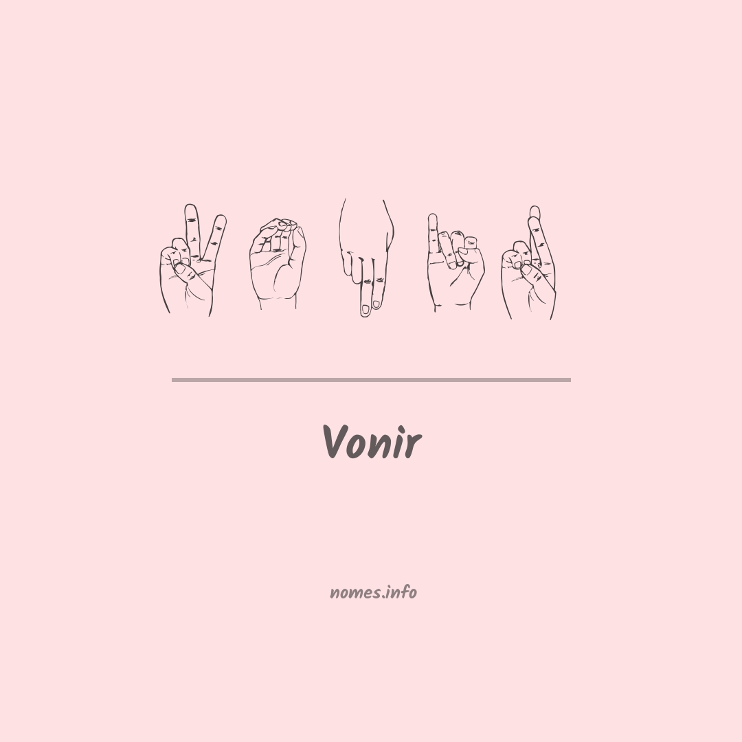Vonir em Libras