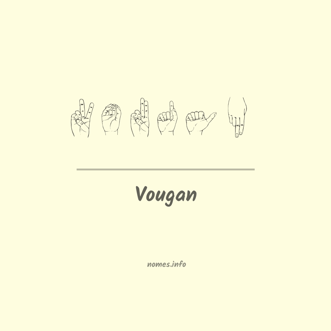 Vougan em Libras