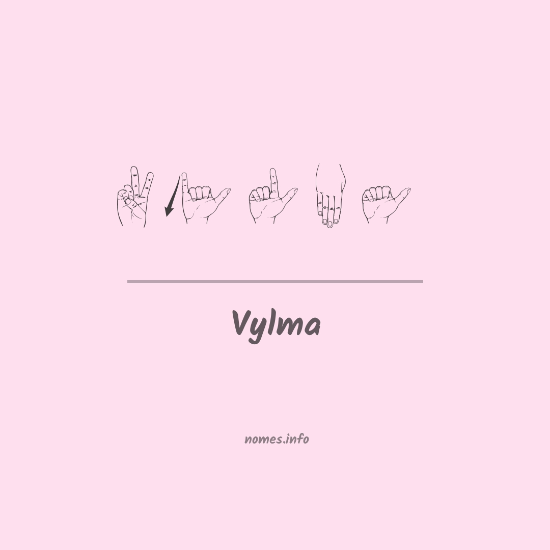 Vylma em Libras