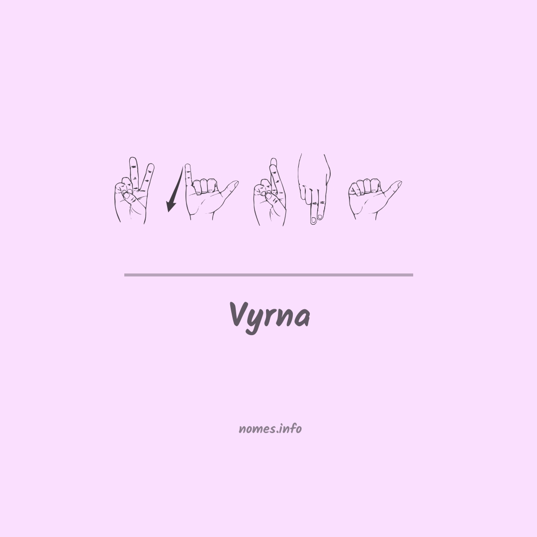 Vyrna em Libras