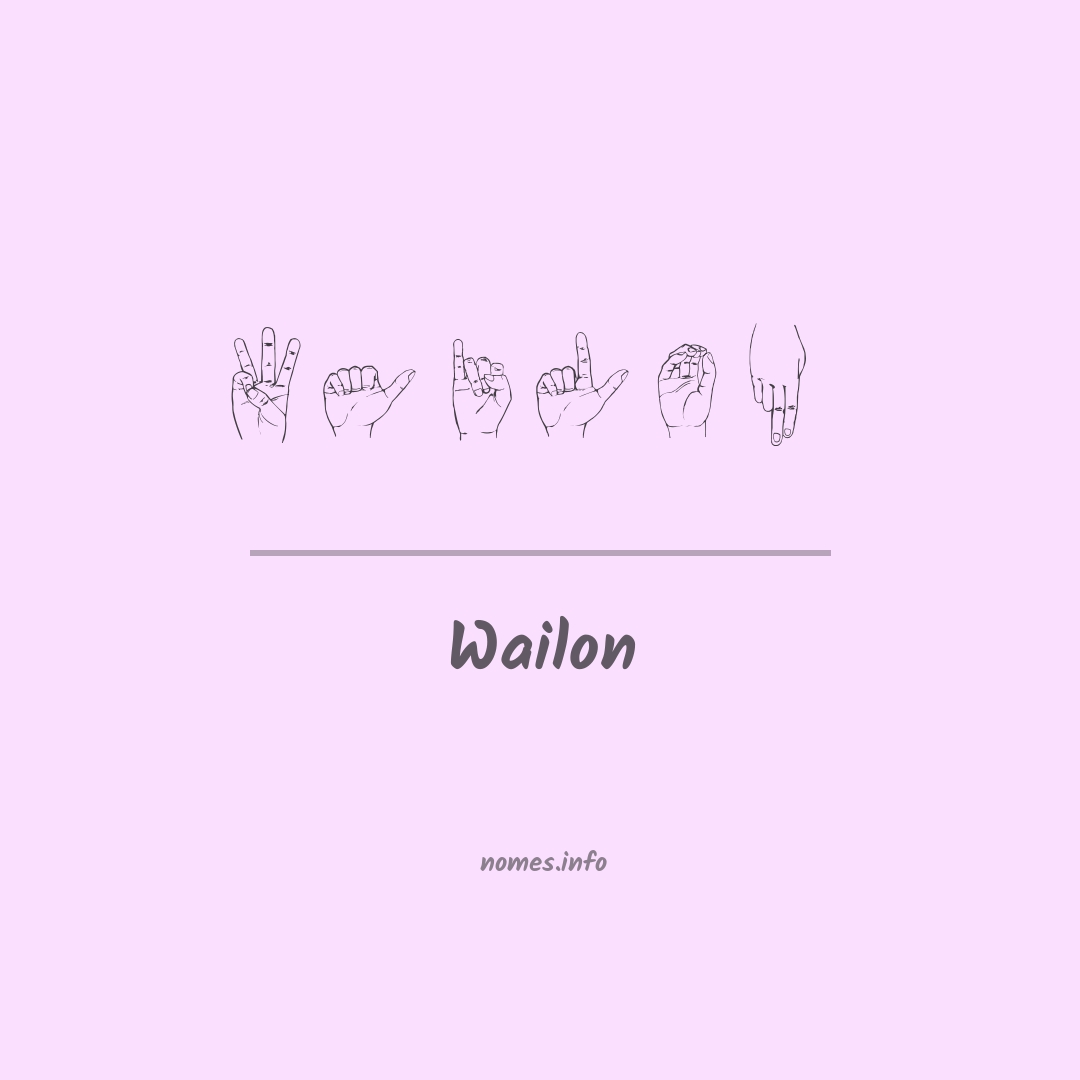Wailon em Libras
