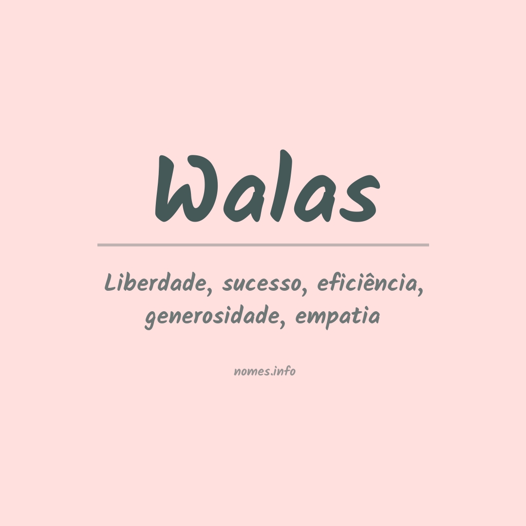 Significado do nome Walas