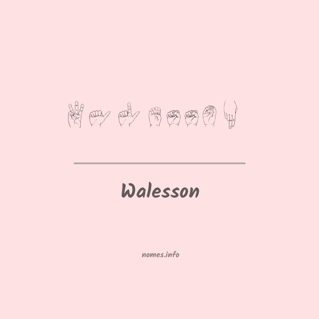 Walesson em Libras